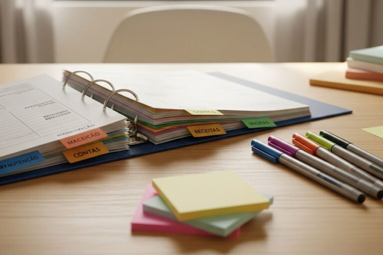 Como Criar um Caderno da Casa: Controle Total das Tarefas e Informações
