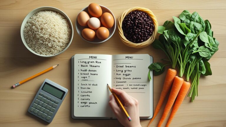 Como Criar um Cardápio Semanal Econômico com o que Você Já Tem em Casa