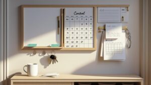 🏠 Como Criar uma Central de Comando da Casa: Agenda, Contas e Recados em um Só Lugar