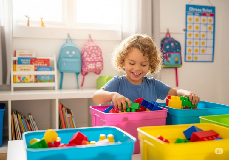 Como Ensinar Organização para Crianças de Forma Lúdica e Eficiente