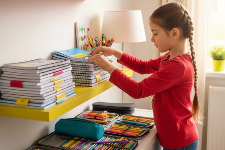 Organizando o Material Escolar das Crianças: Rotina e Autonomia para o Ano Todo